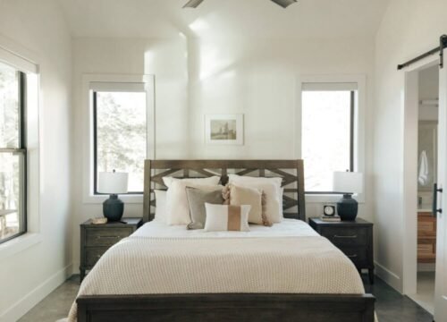 Master Bed - East Texas Lakehouse Rentals