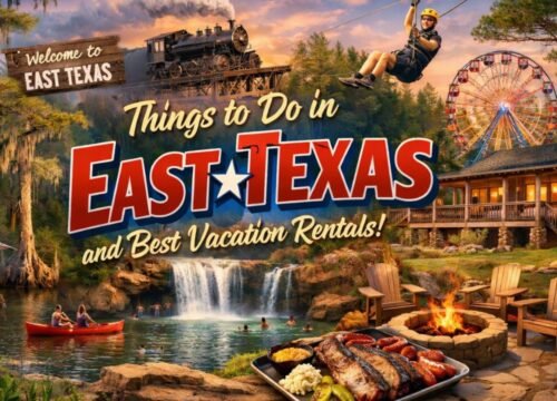 Things to Do in East Texas and Best Vacation Rentals in 2026!